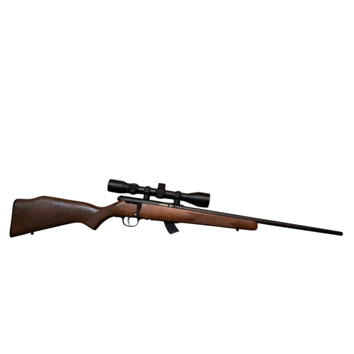 Savage Mark II 22LR with scope